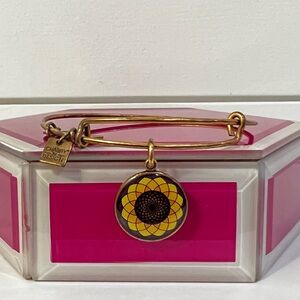 Alex & Ani Sunflower for Alzheimer’s Bracelet